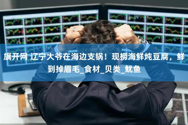 旗开网 辽宁大爷在海边支锅！现捞海鲜炖豆腐，鲜到掉眉毛_食材_贝类_鱿鱼